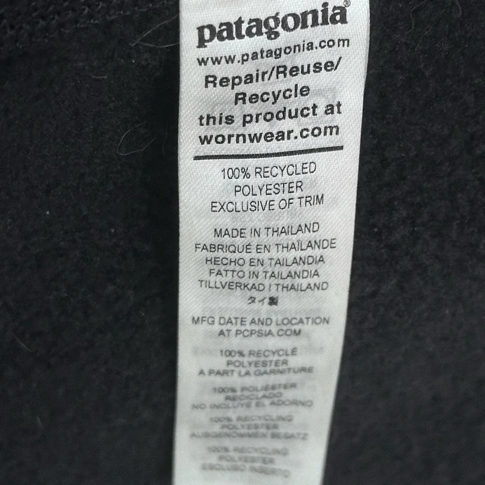 PATAGONIA Better Sweater Full Zip Knit Fleece Jacket‎ Men's Size XXL Logo